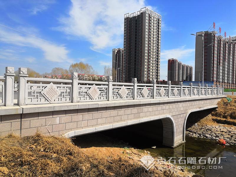 镂空花岗岩石材栏杆桥梁装璜